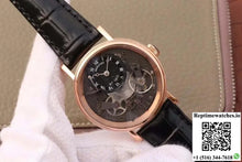 Breguet Tradition 7027 7027BR/R9/9V6 Rose Gold Grey Skeleton Dial - Watches