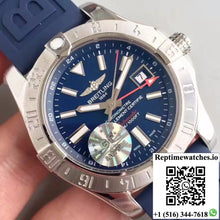 Breitling Avenger II GMT A3239011/BC35/170A GF Factory Blue Dial - Watches