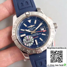 Breitling Avenger II GMT A3239011/BC35/170A GF Factory Blue Dial - Watches