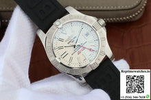 Breitling Avenger II GMT A3239011/G778/153S GF Factory White Dial - Watches