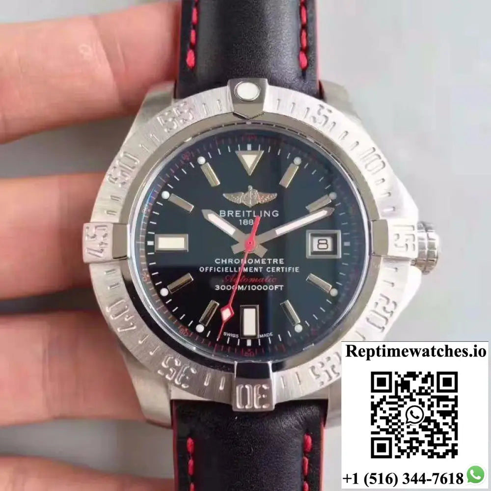 Breitling Avenger II Seawolf A1733110/BC30/435X/A20BASA.1 GF Factory Black Dial - Watches