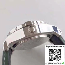 Breitling Avenger II Seawolf A1733110/BC30/435X/A20BASA.1 Green Leather Strap GF Factory Black Dial - Watches