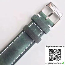 Breitling Avenger II Seawolf A1733110/BC30/435X/A20BASA.1 Green Leather Strap GF Factory Black Dial - Watches