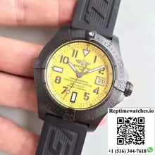 Breitling Avenger II Seawolf V1731110 BD74 109W M20BASA.1 GF Factory Yellow Dial - Watches