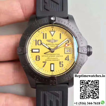Breitling Avenger II Seawolf V1731110 BD74 109W M20BASA.1 GF Factory Yellow Dial - Watches