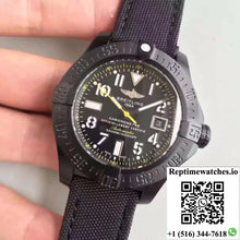 Breitling Avenger Seawolf Blacksteel Code Yellow M17330B2 GF Factory Black Dial - Watches