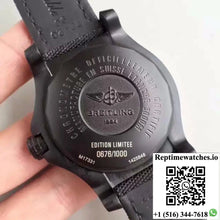 Breitling Avenger Seawolf Blacksteel Code Yellow M17330B2 GF Factory Black Dial - Watches