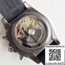 Breitling Chronomat 44 Blacksteel MB0111C3/I531/262S/M20DSA.2 GF Factory Yellow Dial - Watches
