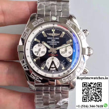 Breitling Chronomat 44MM AB011012/B967/375A GF Factory Dark Blue Dial - Watches