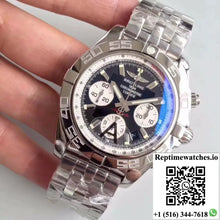 Breitling Chronomat 44MM AB011012/B967/375A GF Factory Dark Blue Dial - Watches