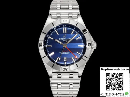 Breitling Chronomat A323989B1C1A1 BLS Factory Dual Time Zone