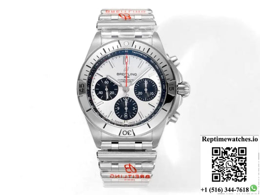 Breitling Chronomat AB0134101G1A1 BLS Factory Date Display