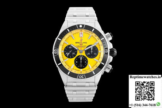 Breitling Chronomat AB01364A1I1S1 TF Factory Sapphire Crystal