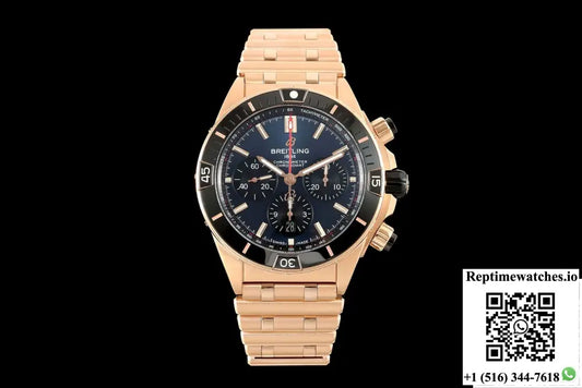 Breitling Chronomat RB01362A1C1S1 TF Factory Rose Gold Buckle