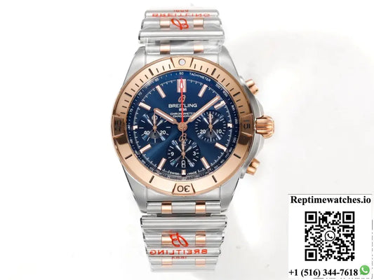 Breitling Chronomat UB0134101C1U1 BLS Factory Red Gold Bezel
