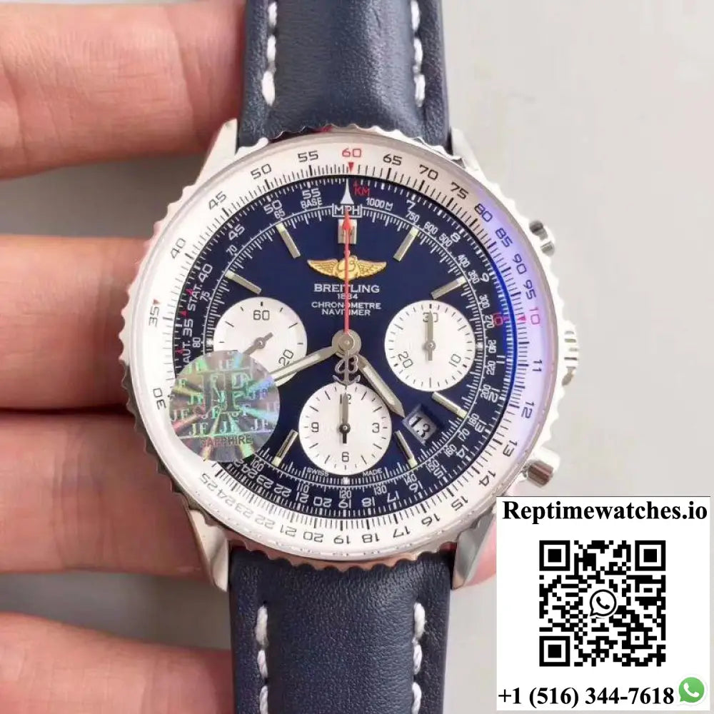 Breitling Navitimer 01 AB012012/BB01/437X/A20BA.1 JF Factory Blue Dial - Watches