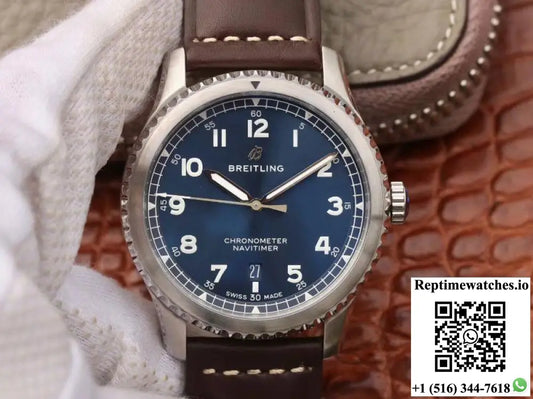 Breitling Navitimer 08 A17314101C1X1 ZF Factory Blue Dial - Watches