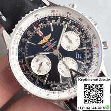 Breitling Navitimer GMT AB044121/BD24/441X/A20BA.1 JF Factory Black Dial - Watches