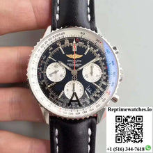 Breitling Navitimer GMT AB044121/BD24/441X/A20BA.1 JF Factory Black Dial - Watches