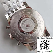 Breitling Navitimer Montbrillant Datora A21330 JF Factory Blue Dial - Watches