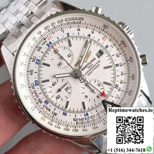 Breitling Navitimer World A2432212/G571-443A JF Factory White Dial - Watches