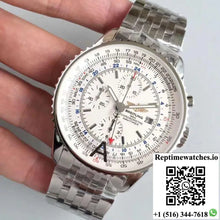 Breitling Navitimer World A2432212/G571-443A JF Factory White Dial - Watches