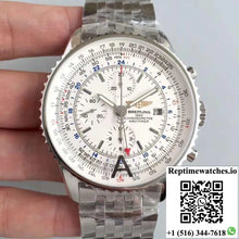 Breitling Navitimer World A2432212/G571-443A JF Factory White Dial - Watches