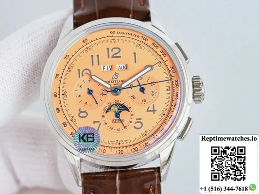 Breitling Premier AB2510201K1P1 GF Factory Month Display