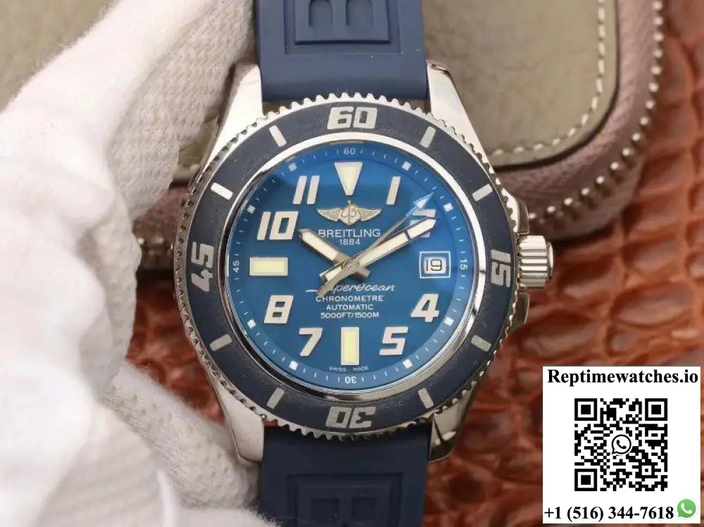 Breitling Superocean 42 A173643B/C868 ZF Factory Blue Dial - Watches