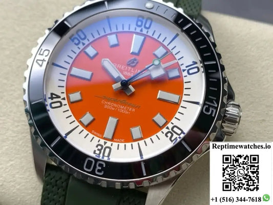 Breitling Superocean A173751A101S1 TF Factory Stick Hour Marker