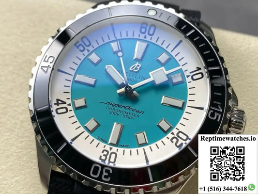 Breitling Superocean A17376211L2S1 TF Factory Light Blue Dial