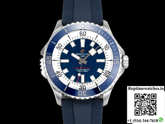 Breitling Superocean A17378E71C1S1 BLS Factory Screw-Down Crown