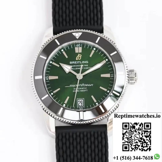 Breitling Superocean Heritage AB2010121L1S1 GF Factory Green Dial - Watches