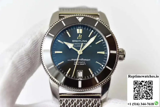 Breitling Superocean Heritage II 42 AB2010121B1A1 GF Factory Blue Dial - Watches