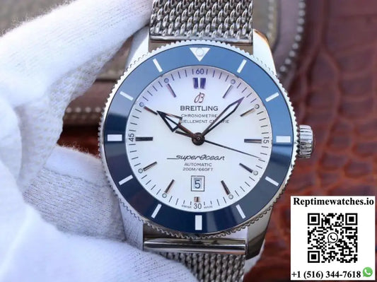 Breitling Superocean Heritage II 42MM AB201012.G827.154A GF Factory White Dial - Watches