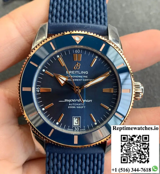 Breitling Superocean Heritage UB2010161C1S1 GF Factory Rubber Strap - Watches