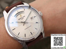 Breitling Transocean Day Date A4531012/G751/437X/A20BA.1 V7 Silver Dial - Watches