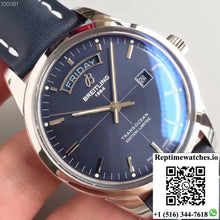 Breitling Transocean Day Date A453109T/C921/731P/A20BA.1 Blue Dial - Watches
