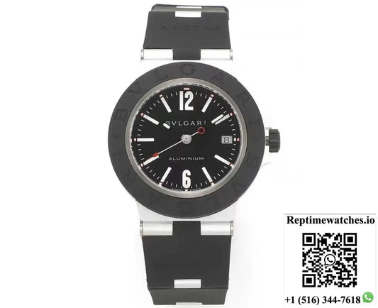 Bvlgari Aluminium 103445 BV Factory Black Dial - Watches
