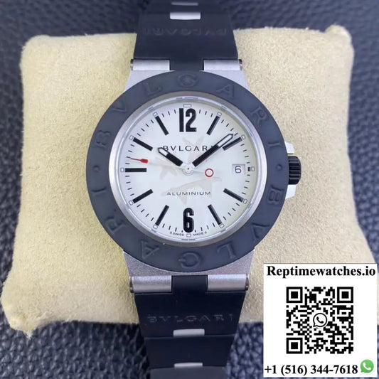 Bvlgari Aluminium Steve Aoki 103539 BV Factory White Dial - Watches