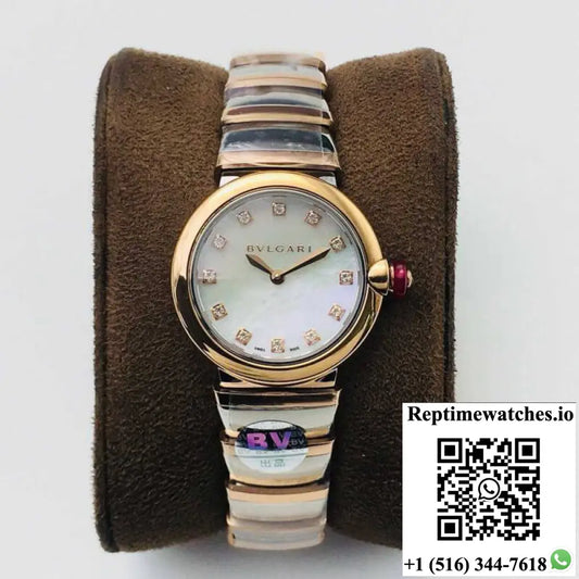 Bvlgari LVCEA 102194 BV Factory Rose Gold - Watches