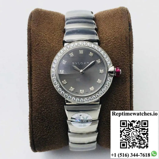 Bvlgari LVCEA BV Factory Stainless Steel Gray Dial - Watches