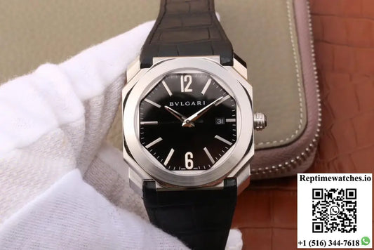 Bvlgari Octo 101964 BGO41BSLD Stainless Steel Bezel AI Factory