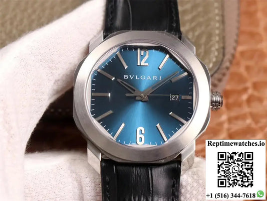 Bvlgari Octo 102429 Bv Factory Light Blue Dial Product Photo 1