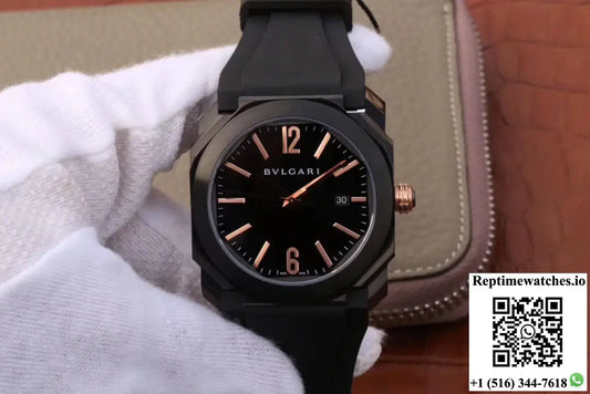 Bvlgari Octo 102581 BGO41BBSVD Black Dial Product Photo 1