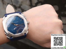 Bvlgari Octo Finissimo Extra Thin Automatic 103035 Blue Dial - Watches