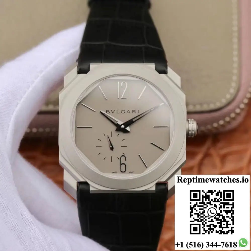 Bvlgari Octo Finissimo Extra Thin Automatic 103035 Gray Dial - Watches