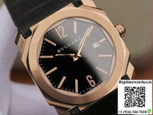 Bvlgari Octo Solotempo 102485 BG041BBSPGVD Black Dial - Watches
