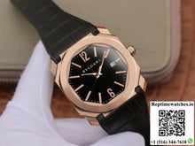 Bvlgari Octo Solotempo 102485 BG041BBSPGVD Black Dial - Watches