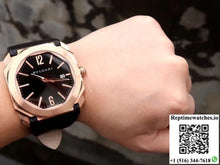 Bvlgari Octo Solotempo 102485 BG041BBSPGVD Black Dial - Watches